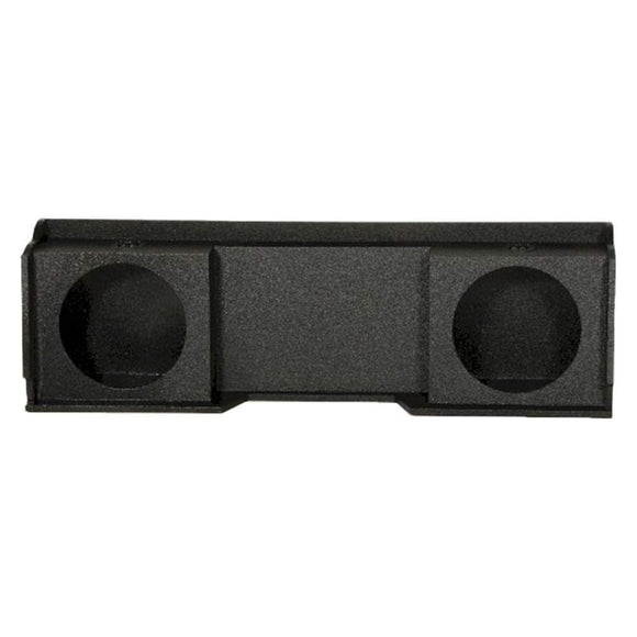 QPower QBOMB Dual 10″ Underseat Subwoofer Enclosure Box for GMC Chevy Xcab