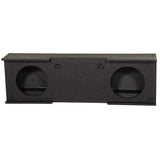 QPower QBOMB Dual 12" Sub Woofer Enclosure Box for 2007-2013 GMC Chevy Crew Cab