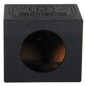 QPOWER QBOMB SINGLE 10″ SEALED EMPTY CAR AUDIO SUB WOOFER BOX ENCLOSURE