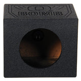 QPOWER QBOMB SINGLE 10″ SEALED EMPTY CAR AUDIO SUB WOOFER BOX ENCLOSURE