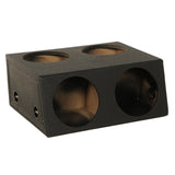 QPOWER QBOMB QUAD 4 HOLE 12" SEALED DURABLE BED LINER EMPTY WOOFER ENCLOSURE BOX