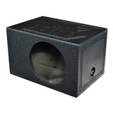 QPower QBOMB Single 12″ Side Ported Turbo-Ported Vented Subwoofer Enclosure Box