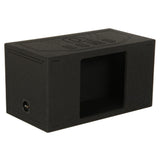 Qpower QBOMB Single 15" Large Side Ported Subwoofer Enclosure Box w/ Square Hole
