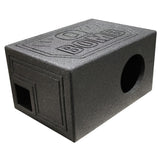QPOWER QBOMB SINGLE 6.5" TURBO PORTED VENTED SUBWOOFER ENCLOSURE BOX