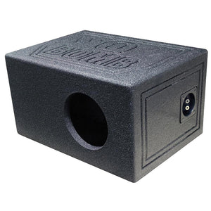 QPOWER QBOMB SINGLE 6.5" TURBO PORTED VENTED SUBWOOFER ENCLOSURE BOX