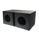 QPower QBOMB Dual 8″ Slot Ported Vented Empty Sub Woofer Enclosure Box