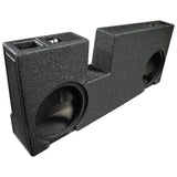 QPOWER QBOMB DUAL 12" VENTED SUBWOOFER BOX ENCLOSURE FOR TUNDRA DOUBLE CAB 2007-2022