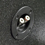 QPOWER QBOMB 6×9" WEDGE STYLE SEALED EMPTY SPEAKER BOX ENCLOSURES (PAIR)