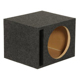 Q Power Single 10" Vented Heavy Duty Subwoofer Enclosure | QHD110V