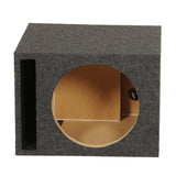 Q Power Single 10" Vented Heavy Duty Subwoofer Enclosure | QHD110V