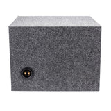 QPower Single 12" Vented Heavy Duty Slot Ported Carpeted Subwoofer Enclosure Box