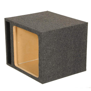 QPOWER SINGLE 15″ SQUARE SLOT PORTED HEAVY DUTY VENTED SUBWOOFER ENCLOSURE BOX