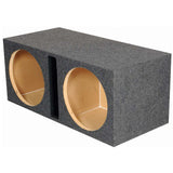 Q Power Dual 15″ Vented Heavy Duty Empty Woofer Box | QHD215V
