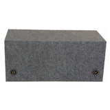 Q Power Dual 15″ Vented Heavy Duty Empty Woofer Box | QHD215V