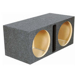 Q Power Dual 15″ Vented Heavy Duty Empty Woofer Box | QHD215V