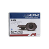 ALPINE R-S68 6 x 8" 2-WAY CAR COAXIAL SPEAKERS