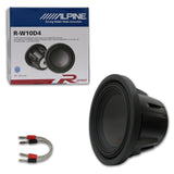 Alpine R-W10D4 10" Dual 4-ohm Car Audio Subwoofer 2250W Max