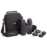 Center Point 8x42 Laser Range Finding Binoculars with Lens Covers & Zip Case