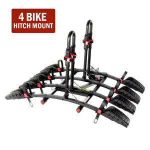 Trimax Road Max Blade Runner 4 Hitch Mount Tray Style 4 Bike Carrier