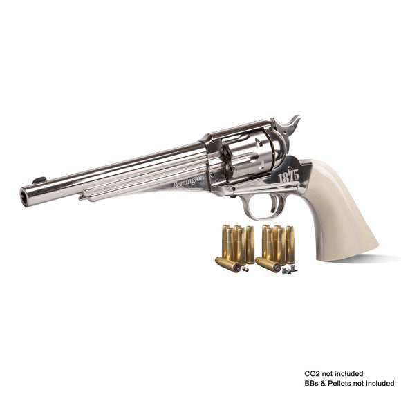 Crosman Remington 1875 CO2 Powered Full Metal Single Action BB / Pellet Revolver