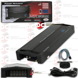 POWER ACOUSTIK RZ5-2500DSPB 5-CHANNEL CLASS D AMPLIFIER