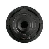 Two ALPINE S-W12D4 12" DUAL 4 OHM VOICE COILS CAR AUDIO SUBWOOFER