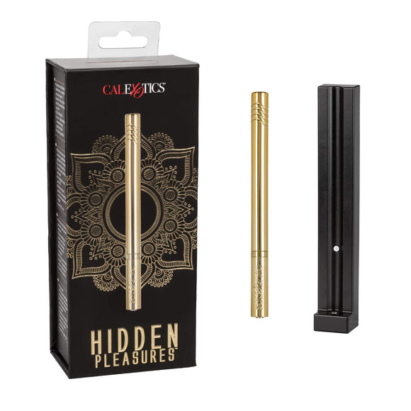 CALEXOTICS Hidden Pleasures Discreet Compact Vibrator - Gold