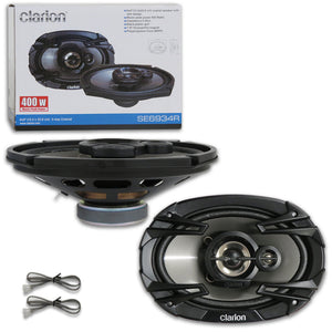 CLARION 6" x 9" 3-WAY CAR COAXIAL SPEAKERS