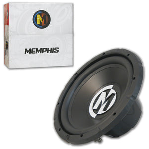 Memphis SRX12S4 12" SVC Single Voice Coil 4 ohm Car Subwoofer