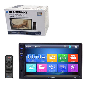 BLAUPUNKT DOUBLE DIN 7" TOUCHSCREEN DIGITAL MULTIMEDIA BLUETOOTH CAR STEREO