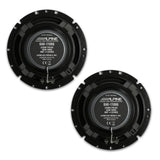 ALPINE SXE-1726S 6.5" 2-WAY CAR COAXIAL SPEAKERS (2 PAIRS)