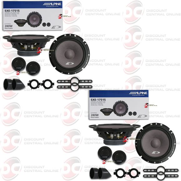 ALPINE SXE-1751S 6.5 INCH 6 1/2
