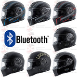 TORC T14B MAKO MOTORCYCLE HELMET WITH BUILT-IN BLUETOOTH COMMUNICATION