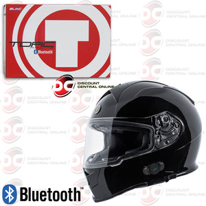 TORC T14B MAKO MOTORCYCLE HELMET WITH BUILT-IN BLUETOOTH COMMUNICATION