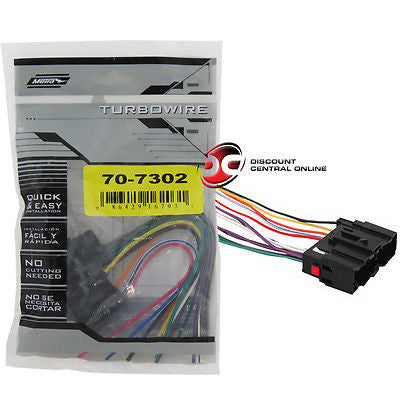 METRA 70-7302 WIRING HARNESS FOR SELECT 2007 HYUNDAI SANTA FE & KIA SORENTO