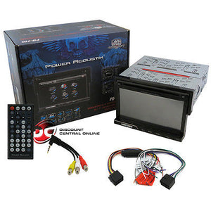 POWER ACOUSTIK PD-710 7"TOUCHSCREEN DVD/CD RECEIVER W/FRONT USB & SD CARD READER