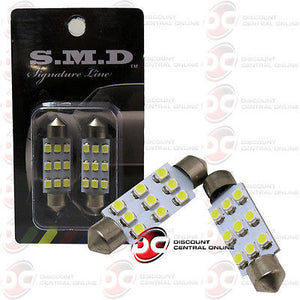 9 SMD HIGH POWER LED BRIGHT WHITE BULB FOR CARS,TRUCKS,MIRRORS & CABIN LIGHTS