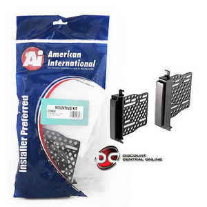 American International CD-K652 Car Stereo Double DIN Trim Brackets (CDK652)