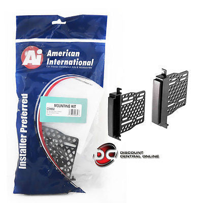 American International CD-K652 Car Stereo Double DIN Trim Brackets (CDK652)
