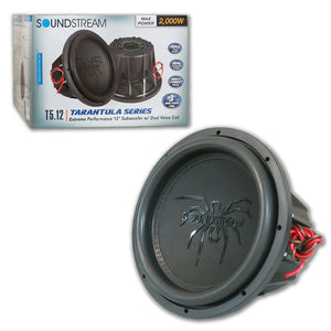 SOUNDSTREAM T5.124 12″ CAR AUDIO SUBWOOFER (TARANTULA T5 SERIES)