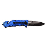 TAC Force Spring Assist Pocket Folding Knife 3.25" Half-Serrated Blade | TF-835PD