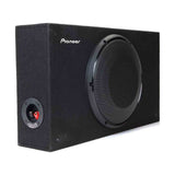 PIONEER TS-A2500LB 10" SHALLOW LOADED ENCLOSURE CAR SUBWOOFER