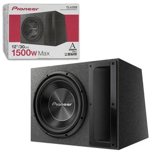 PIONEER TS-A300B 12" PRELOADED CAR SUBWOOFER ENCLOSURE