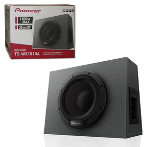 Pioneer TS-WX1010A 10-inch Amplified Shallow Mount Enclosed Car Subwoofer