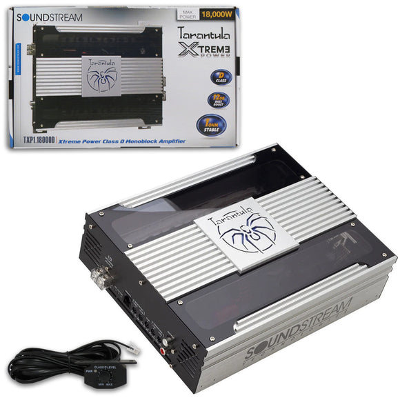 SOUNDSTREAM TXP1.18000D MONOBLOCK CLASS D CAR AMPLIFIER 18000W