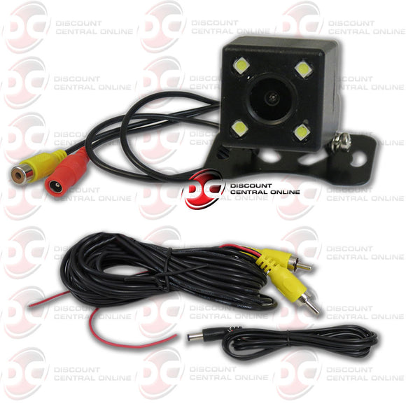 Universal Rear view Camera w/ Night Vision and 170 Degrees Wide Angle View