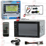SOUNDSTREAM VRN-624B 2-DIN 6.2" LCD CD/DVD/BLUETOOTH CAR STEREO WITH GPS NAV (WITH BACK-UP CAMERA)