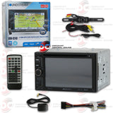 SOUNDSTREAM VRN-624B 2-DIN 6.2" LCD CD/DVD/BLUETOOTH CAR STEREO WITH GPS NAV (WITH BACK-UP CAMERA)
