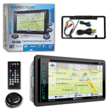 Soundstream 2DIN VRN-65HB 6.2" Car GPS DVD CD Receiver MobileLink X2 with Bluetooth