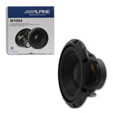 Two Alpine W10S4 10" Single 4-ohm Car Audio Bass Subwoofer 750W Max